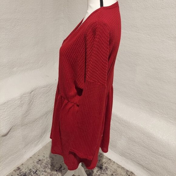 Shein curve tunic red womens plus size 2XL - Picture 4 of 6